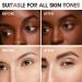 Waterproof Eyebrow Stamp Stencil Kit | 24 Reusable Stencils | Long-Lasting Brow Powder | Light Brown Eyebrow Pencil - Buy Online on GoSupps.com