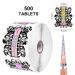 DouborQ 500PCS Acrylic Nail Forms | Nail Extension Tips for Acrylic & UV Gel Nails | Guide Stickers for Nail Art | Salon Equipment - 1 Count - Buy Online on GoSupps.com