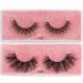 Dedbol 10 Pairs of 6D Artificial Fluffy Natural Mink Dramatic False Eyelashes - Style 4 - Buy Online on GoSupps.com
