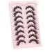 Gmagictobo Mink Cat Eye Fluffy False Eyelashes - D Curl Russian Strip Lashes (8 Pairs) | Soft Wispy Multipack for Stunning Eyes - Buy Online on GoSupps.com
