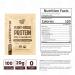 Organic Vegan Protein Powder Sample Pack - 20g Plant-Based Protein Gluten-Free Non-GMO Perfect for Smoothies & Shakes - Peanut Butter (Pack of 8 - Buy Online on GoSupps.com