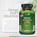 Irwin Naturals Ginkgo Smart Maximum Focus & Memory Brain Supplement with Ginkgo Biloba, Acetyl-L-Carnitine, DMAE Liquid Soft-Gels with BioPerine for Superior Absorption 120 Count (2 Pack) - Buy Online on GoSupps.com