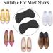 4 Pairs Self-Adhesive Heel Pads - Cushioning for Comfort Pain Relief & Improved Fit - Black Heel Protectors - Buy Online on GoSupps.com
