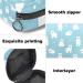 Bear Print Pattern Sanitary Napkin Storage Bag | Large Capacity Menstrual Cup Pouch | Girls Travel Portable Makeup Organizer - Color 12 - Buy Online on GoSupps.com