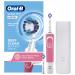 Oral-B Vitality Limited Precision Clean Rechargeable Toothbrush, Pink, 1 Refill
