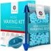 Medi Grade Nose Waxing Kit for Men and Women with Reusable Nose Wax Sticks and Microwavable Cup 50g - Eco-friendly Nose Wax Kit for Unsightly Itchy Nasal Hair - Nose Hair Remover with Skin Tape Bag