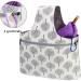 Teamoy Knitting Tote Bag  Travel Project Wrist Bag for Knitting Needles(14inches)  Yarn and Crochet Supplies  Lightweight  Perfect Size for Knitting on The Go (Large  Tree) Large Tree - Buy Online on GoSupps.com
