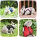 HAPPY HACHI Small Pet Harness & Lead Set - Adjustable Mesh Vest for Rabbits, Hamsters, Guinea Pigs, and Small Cats - S Pink - Buy Online on GoSupps.com