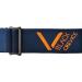Black Crevice Ski-Gladming I Ski Goggles for Men & Women | Adjustable Anti-Fog UV400 Protection | Break-Resistant Double Disc in Navy/Orange - Buy Online on GoSupps.com