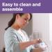 Philips AVENT Natural Baby Bottle with Natural Response Nipple Clear 11oz 4pk - 4 Pack Clear - Buy Online on GoSupps.com