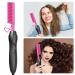 Hot Comb Hair Straightener - Ceramic Electric Hair Straightening Comb for Natural Black Hair & Wigs - Perfect Holiday Gift - 001Pink - Buy Online on GoSupps.com