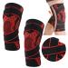 Elastic Knee Compression Sleeve - Breathable Sports Knee Brace for Men & Women | Perfect for Basketball & Running - Buy Online on GoSupps.com