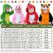 Doladola Unisex Kid's Costume: Flannel Animal Hooded Rompers | Dark Green Shark | 6-12 Months - Buy Online on GoSupps.com