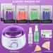 NYANDU Waxing Kit for Women Men - 17.6 oz Wax Beads (5 Packs) - Professional Hard Wax Kit for Coarse Hair Removal - Ideal for Facial, Eyebrow, Legs, Armpit, Bikini, Brazilian - Home Wax Machine - Buy Online on GoSupps.com