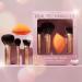 Real Techniques Sleigh The Night Mini Brush + Sponge 4 Piece Holiday Gift Set - Perfect Gift for Makeup Lovers | International Shipping Available - Buy Online on GoSupps.com