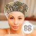 Gatuida Lot de 4 Bonnets de Capillaire en Aluminium 28 Cm R utilisables lastiques pour Soins Vapeur et Coloration Cheveux en Salon Domicile Argent et Dor  - Buy Online on GoSupps.com