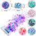Mermaid Nail Sequins: Colorful Holographic Glitters for Nail, Face, Eyes, and Body Design (12) - Buy Online on GoSupps.com