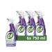 Cif Lavender & Blue Fern Multipurpose Cleaner Spray eliminates 99.9% of bacteria & viruses all purpose cleaner 6x 750 ml