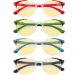 Eyekepper 4-Pack Round Reading Glasses for Women | Yellow Tinted +2.00 Blue Light Blocking | Comfortable & Stylish Vision Care - Buy Online on GoSupps.com
