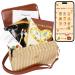 ALLTHELOVE New Mom Spa Package Luxury New Mom Care Set for Women with Chic Rattan Purse, Clickable Planner Download, Affirmation Cards, Hydrating Masks & Lotion Thoughtful Gift for New Moms