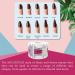 Mia Secret Multistilo 500 PCS Nail Extension Tips & Forms for Acrylic/UV Gel Nails - Guide Stickers Included - Buy Online on GoSupps.com