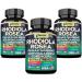 Rhodiola Rosea Panax Ginseng Ashwagandha Cordyceps Mushroom Turmeric Ginkgo Biloba Stinging Nettle Adaptogen Blend Supplement Capsules for Daily Wellness Support (3 Pack) 60 Count (Pack of 3)