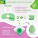SINUTAN Konjac Face Sponge 100% Natural Green Tea Konjac Sponge for Exfoliation and Deep Pore Cleansing Ecological Sponges Gift Idea Loofah Green-red-black Puff - Buy Online on GoSupps.com
