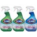 Clorox Clean-Up Cleaner + Bleach Value Pack 3 Disinfectant and Cleaning Sprays Kitchen and Bathroom Cleaning Rain Clean and Original Scent 32 Ounces (Pack of 3)