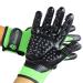 Handson Pet Grooming Gloves - #1 Ranked Award Winning Daily Pet Hair Remover - Mitts for Gentle Deshedding Bathing and Massaging Cats Dogs Horses & Other Animals (Pack of 1 Pair)