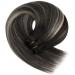 Youngsee 50cm Real Hair Extensions - Silver & #1B/1B Remy Human Hair Weave 100g Double Pulling Weave for Luxe Styling - Buy Online on GoSupps.com
