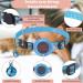 Croc-Cat Airtag Cat Neck Band | Blue Safety Collar for Kittens & Small Dogs | Compatible with Apple Airtag | Anti-Strangulation Buckle | International Shipping - Buy Online on GoSupps.com