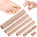 4 pieces toe protection 4 sizes hose bandage silicone toe protection toe caps toes toe protection separator hose bandage pressure protection for padding the toe blinds corn eyes cornea (15cm) off-White