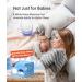 Famisym White Noise Machine - 34 Soothing Sounds for Baby, Adults, Kids - Portable Rechargeable with Night Light - Baby Soother Registry Gift - Buy Online on GoSupps.com