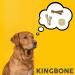 Croci King Bone for Dogs | Natural Cowhide Chewing Snacks - 7.5 cm 140g Baseball Ball & Tooth Cleaning Sticks - Buy Online on GoSupps.com