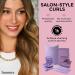 Bunnies Hair Gel Curler Express Curl Kit - Low Heat Hair Curler for Beautiful Damage-Free Curls - Long Hair Wrap Curler - Pink - Buy Online on GoSupps.com