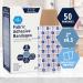 Medpride Sterile Fabric Adhesive Bandages [50 Count] | Hypoallergenic & Non-Stick | Latex-Free First Aid Wound Care - 2'' x 4.5'' - Individual Wrapped - Buy Online on GoSupps.com
