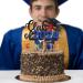 1Pc Class of 2024 Cake Topper Blue Glitter Graduation Cake Topper 2024 Graduation Cake Decorations for 2024 Congrats Grad Party Decorations 3-blue - Buy Online on GoSupps.com