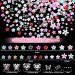 3D Tiny Flower Nail Charms - Pink & Colorful Acrylic Nail Gems for Art | Butterfly & Heart Nail Accessories with Pickup Tool - Buy Online on GoSupps.com