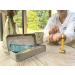Scentered Aromatherapy Balm & Meditation Candlestick Set - 12 Beeswax Candles with Brass Holder for Relaxation & Mindfulness - Buy Online on GoSupps.com