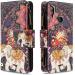 Buy Miago 9 Card Slots Leather Cover for Huawei Y7 2019 - Colorful Zip Flip Wallet Case & Protective PU Leather Shell - Buy Online on GoSupps.com
