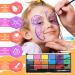 Janolia Facial Color Face Painting Set | Body Paint for Cosplay & Carnivals | Perfect for Halloween Christmas & Easter Theme Parties - Buy Online on GoSupps.com