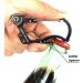 OUTDOOR ELEMENT Firebiner - Fire Starter Carabiner Multi Tool with Utility Blade and Bottle Opener - Keychain Emergency Tool in Black Forest - Buy Online on GoSupps.com