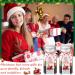 Maxdot Lot de 6 bouteilles de chocolat chaud de No l de 118 ml avec autocollants et corde pour chocolat truffe guimauve cadeaux de f te - Buy Online on GoSupps.com