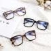EASY READ 3 Pairs Reading Glasses for Women - Square Computer Blue Light Blocking Anti-UV Readers with Spring Hinge in Black Tortoise & Grey 1.5x - Buy Online on GoSupps.com