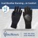 TrailHeads Lightweight Running Gloves with Touchscreen Fingers - Black/Reflective (Small) - Buy Online on GoSupps.com