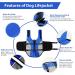 Alagirls Dog Life Jacket | Premium Dog Lifesaver Vest with Rescue Handle | Blue XXL (74-84cm) for Small Medium & Large Dogs - Buy Online on GoSupps.com