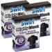 Swirl Black Fabric Sheets for Black Dark Cloth - Ideal for Restoring Black and Dark Colors Travel Wash Compatible Revive Black Cloth Colour Run Protection Washing Sheets 3 pack + Cheeroo Magnet - Buy Online on GoSupps.com