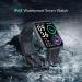 SKG V7 Pro Black Smart Watch with Alexa Built-in, Bluetooth Call, Fitness Tracker - IP68 Waterproof, Heart Rate Monitor - 60+ Sports - for Android and iPhone - Buy Online on GoSupps.com