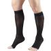 Truform Compression Knee High Stockings 15-20 mmHg - Black Medium (2 Pair) | Buy Now for Fast International Shipping - Buy Online on GoSupps.com