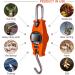  Digital Hanging Scale 660 LB 300 KG Cast Aluminum Case - Heavy Duty Waterproof Fish Scale - Portable Crane Scale for Luggage Weight Suitcase Hunting Farm Bow Fishing Scale Heavy Duty Orange - Buy Online on GoSupps.com